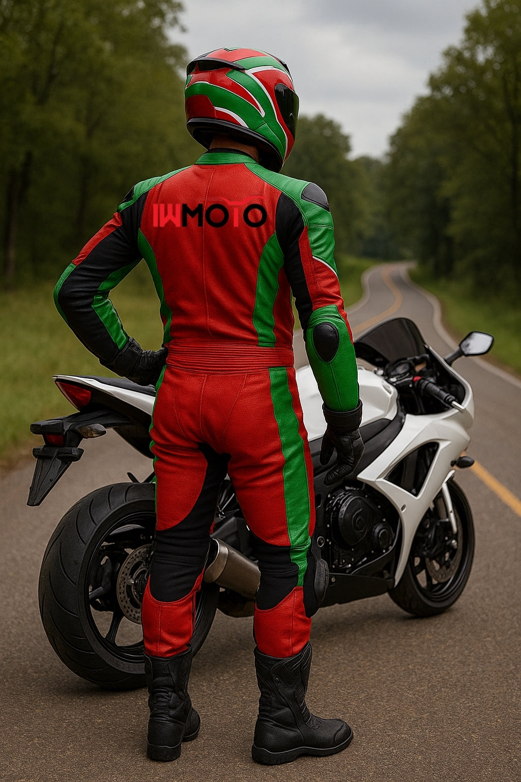 Premium Leather Bike Riding Suit for – Armored & Breathable Gear