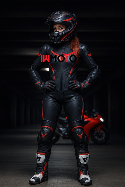 Premium Leather Bike Riding Suit for –  Armored & Breathable Gear