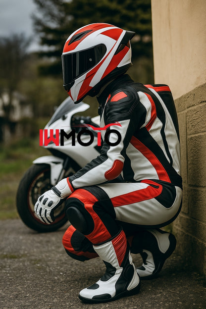 Premium Leather Bike Riding Suit for –  Armored & Breathable Gear