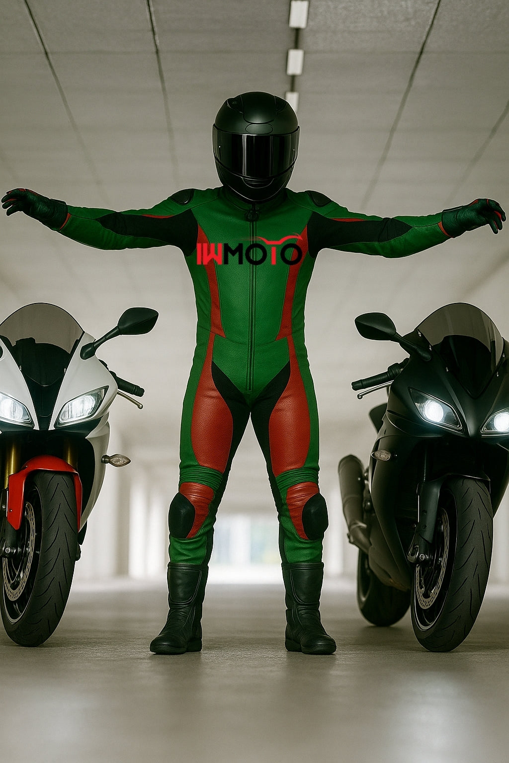 Premium Leather Bike Riding Suit for –  Armored & Breathable Gear