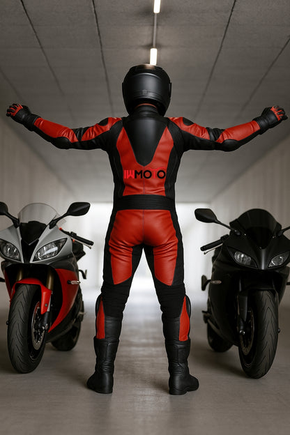 Premium Leather Bike Riding Suit for –  Armored & Breathable Gear