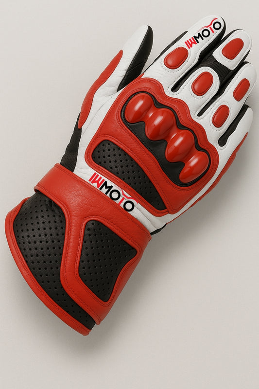 Premium Leather Bike Riding Gloves – Waterproof, Armored & Breathable Gear