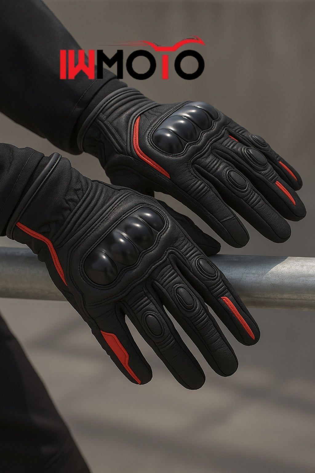 Premium Leather Bike Riding Gloves – Waterproof, Armored & Breathable Gear