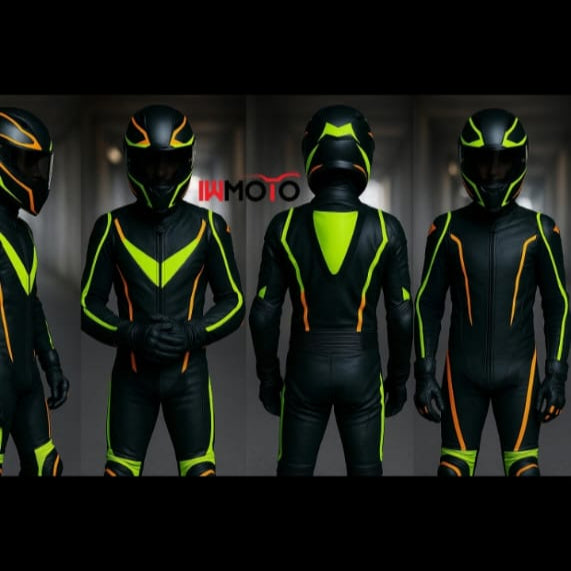Premium Leather Bike Riding Suit for –  Armored & Breathable Gear